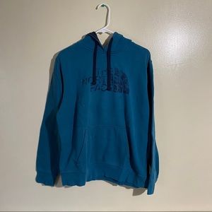 Men’s Medium - Aqua North Face Hoodie